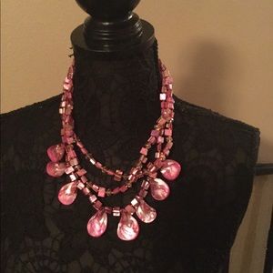 Pink necklace